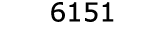  6151