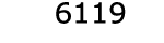  6119