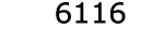  6116