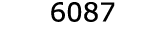  6087