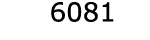  6081