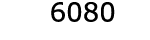  6080