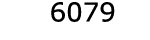  6079