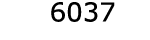  6037
