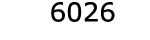  6026