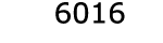  6016