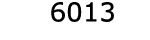  6013