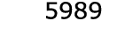  5989