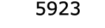  5923