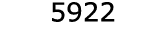  5922