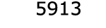  5913