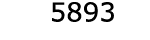  5893