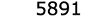  5891