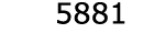  5881