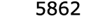  5862