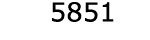  5851