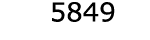  5849