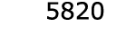 5820