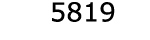  5819
