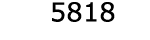  5818