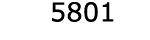  5801