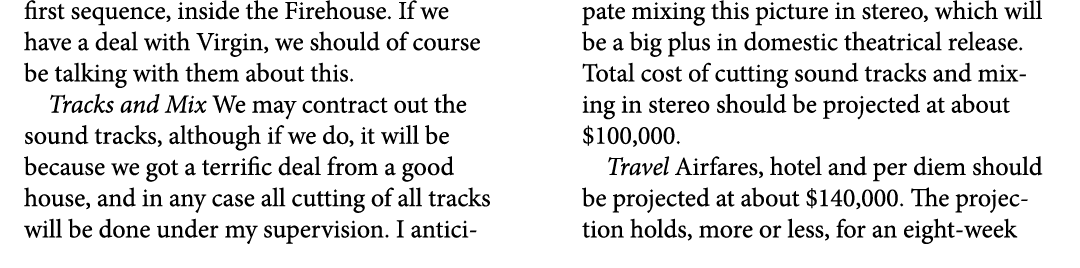 first sequence, inside the Firehouse. If we have a deal with Virgin, we should of course be talking with them about t...