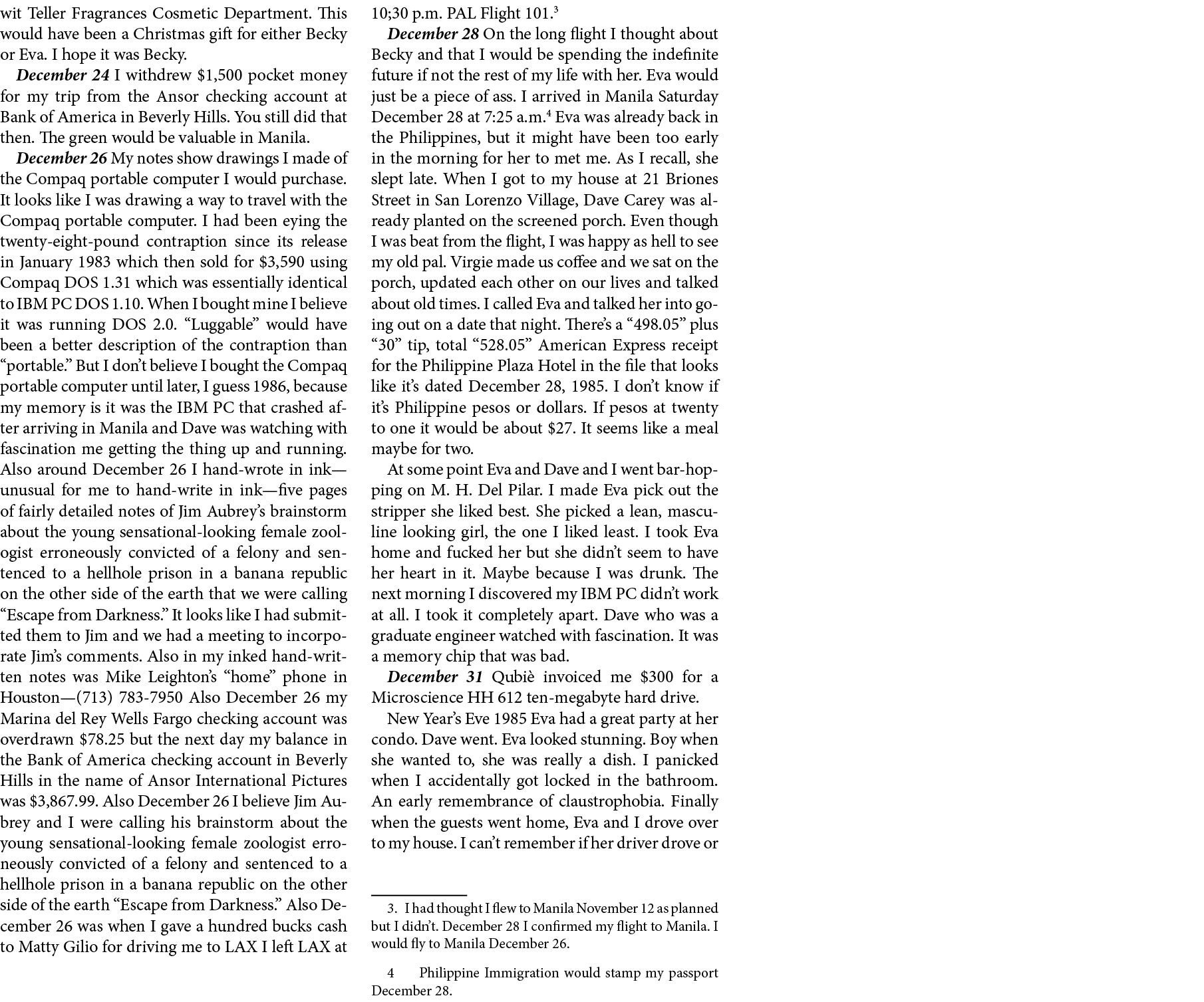 wit Teller Fragrances Cosmetic Department. This would have been a Christmas gift for either Becky or Eva. I hope it w...