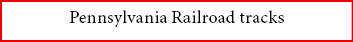 Pennsylvania Railroad tracks 