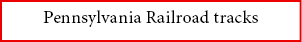 Pennsylvania Railroad tracks