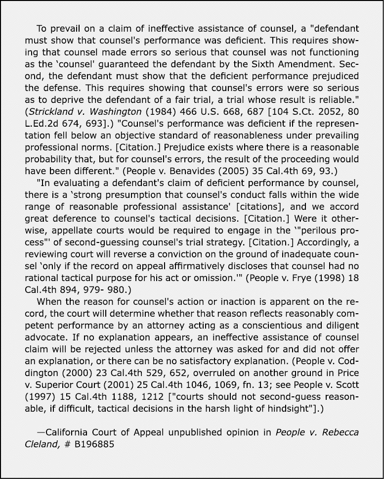 To prevail on a claim of ineffective assistance of counsel, a \“defendant must show that counsel's performance was de...