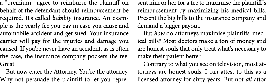 a \“premium,\" agree to reimburse the plaintiff on behalf of the defendant should reimbursement be required. It's cal...