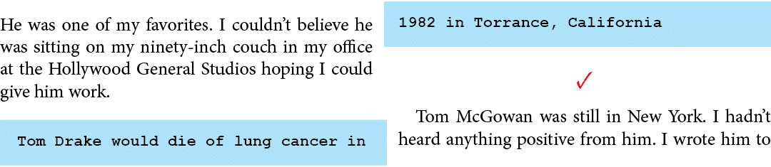 He was one of my favorites. I couldn’t believe he was sitting on my ninety inch couch in my office at the ﻿﻿Hollywood...
