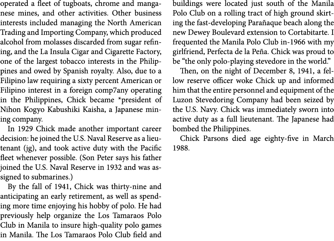 operated a fleet of tugboats, chrome and manganese mines, and other activities. Other business interests included man...