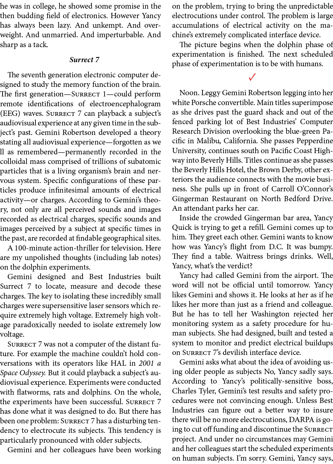 he was in college, he showed some promise in the then budding field of electronics. However Yancy has always been laz...