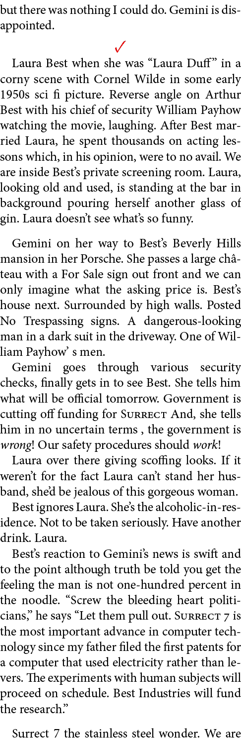 but there was nothing I could do. Gemini is disappointed. ✓ Laura Best when she was “Laura Duff” in a corny scene wit...