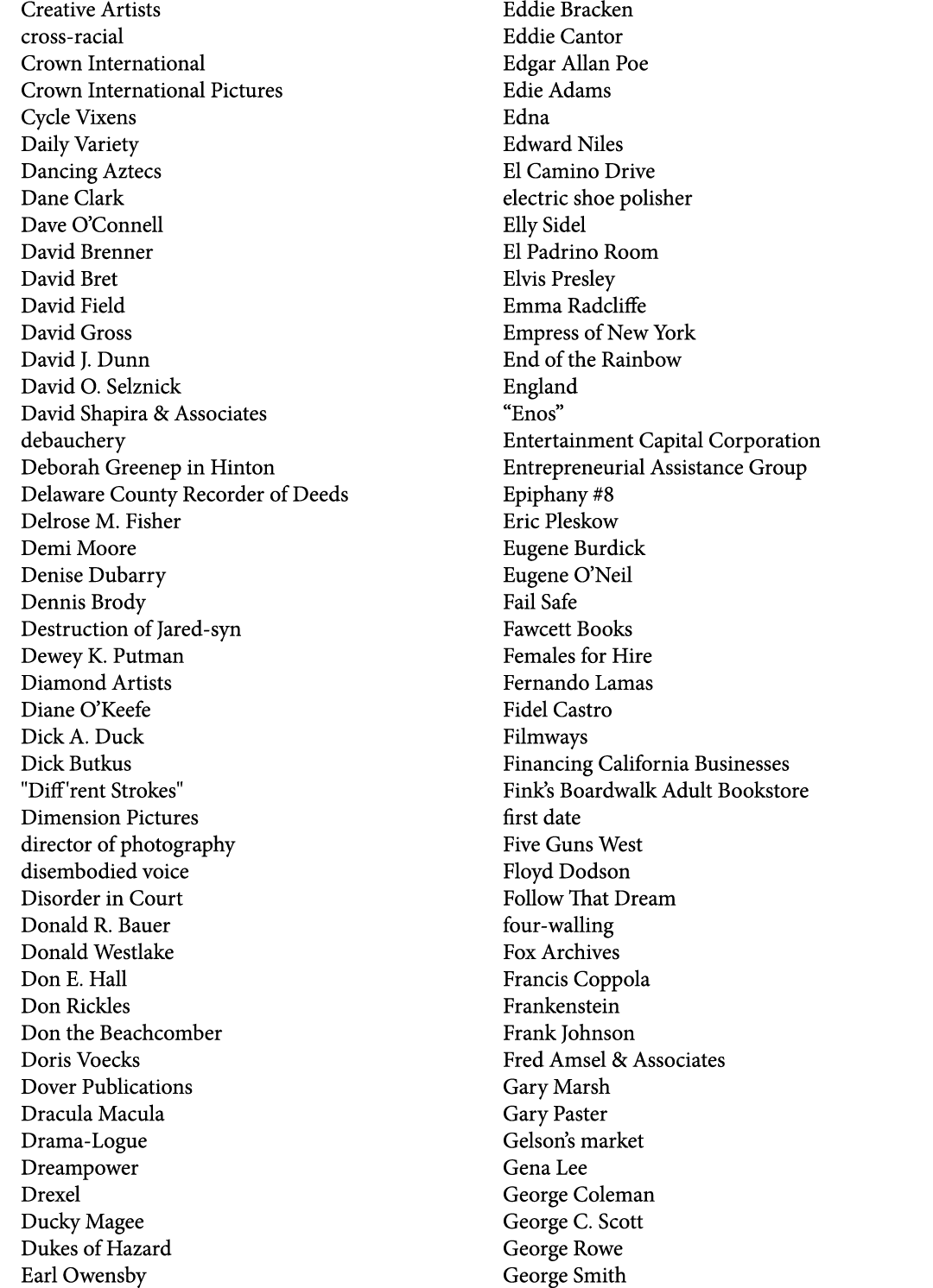 Creative Artists cross racial Crown International Crown International Pictures Cycle Vixens Daily Variety Dancing Azt...