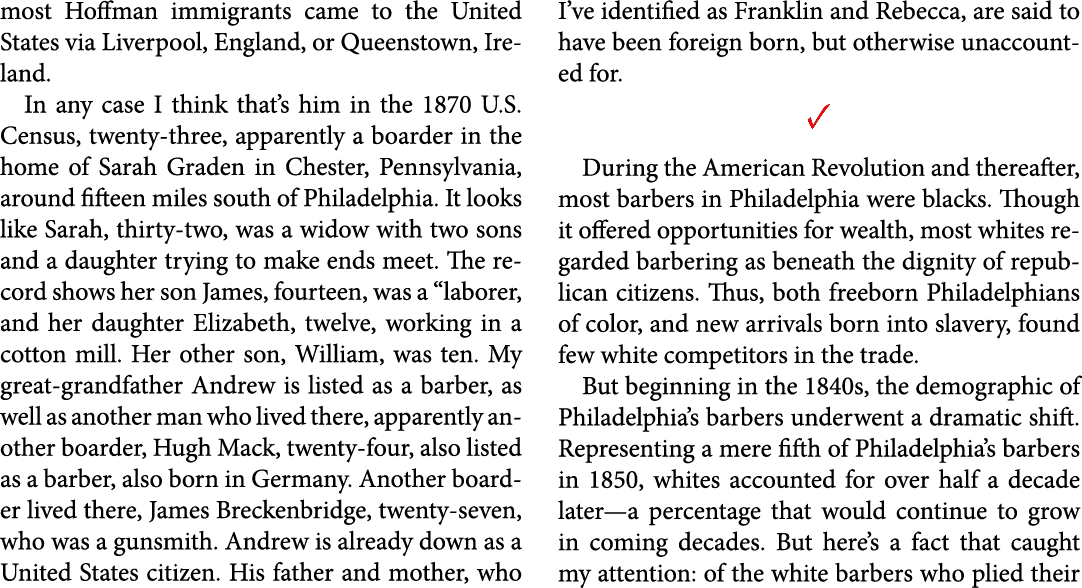 most Hoffman immigrants came to the United States via ﻿Liverpool, ﻿England, or ﻿Queenstown, Ireland. In any case I th...