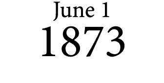 June 1 1873