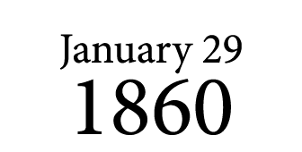 January 29 1860