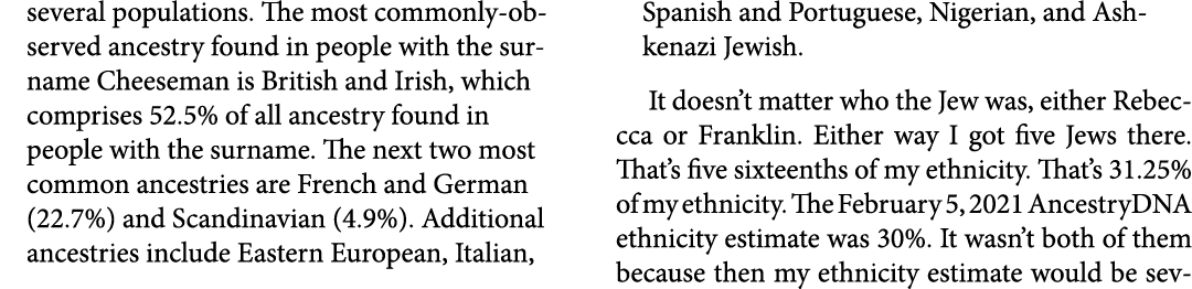 several populations. The most commonly observed ancestry found in people with the surname Cheeseman is British and Ir...