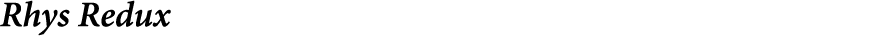 Rhys Redux