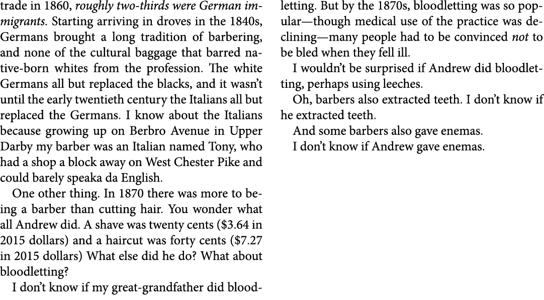 trade in 1860, roughly two thirds were German immigrants. Starting arriving in droves in the 1840s, Germans brought a...