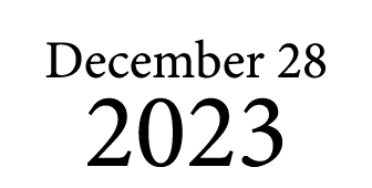 December 28 2023