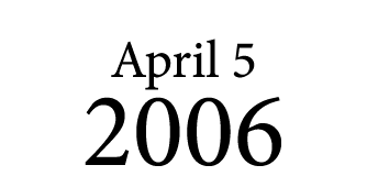 April 5 2006