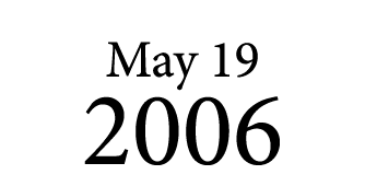May 19 2006
