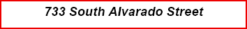 733 South Alvarado Street