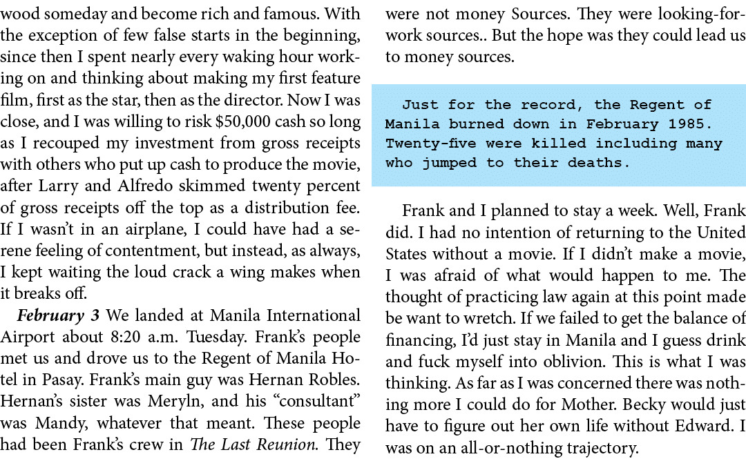 wood someday and become rich and famous. With the exception of few false starts in the beginning, since then I spent ...