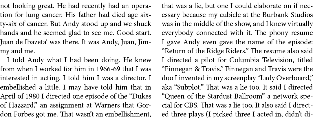 not looking great. He had recently had an operation for lung cancer. His father had died age sixty six of cancer. But...