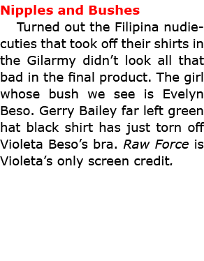 Nipples and Bushes Turned out the Filipina nudie cuties that took off their shirts in the ﻿Gilarmy didn’t look all th...