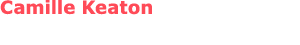 Camille Keaton 